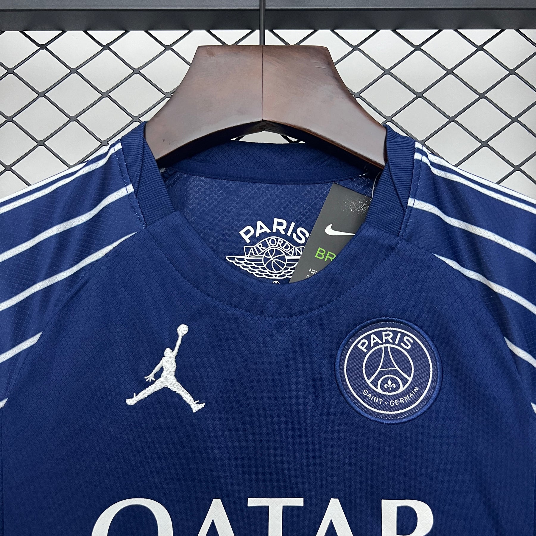 KIT INFANTIL MANGA LONGA PSG FOURTH 24/25