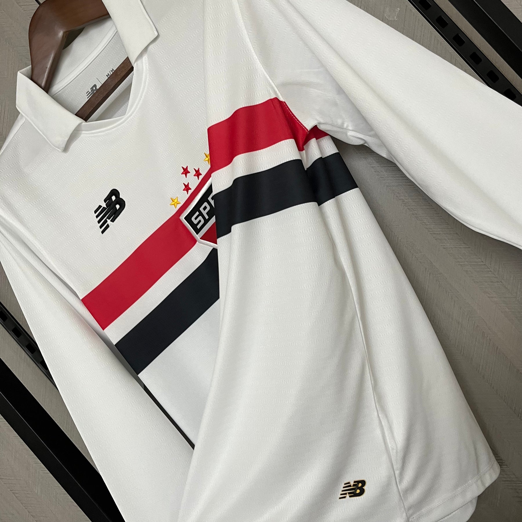 CAMISA SÃO PAULO MANGA LONGA HOME 24/25