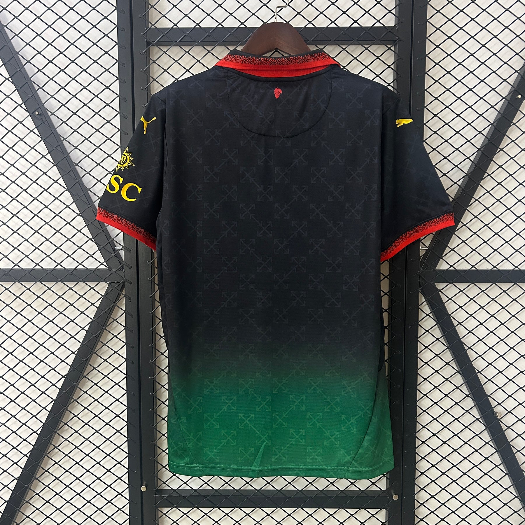 CAMISA MILAN CO-BRANDED EDITION BLACK 25/26