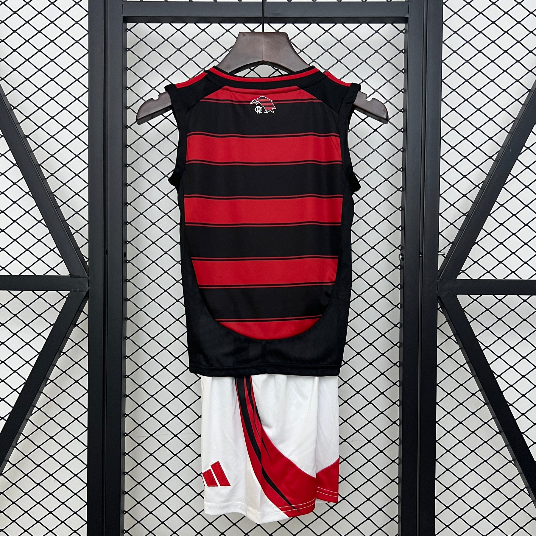 KIT INFANTIL CAMISETA FLAMENGO HOME 25/26