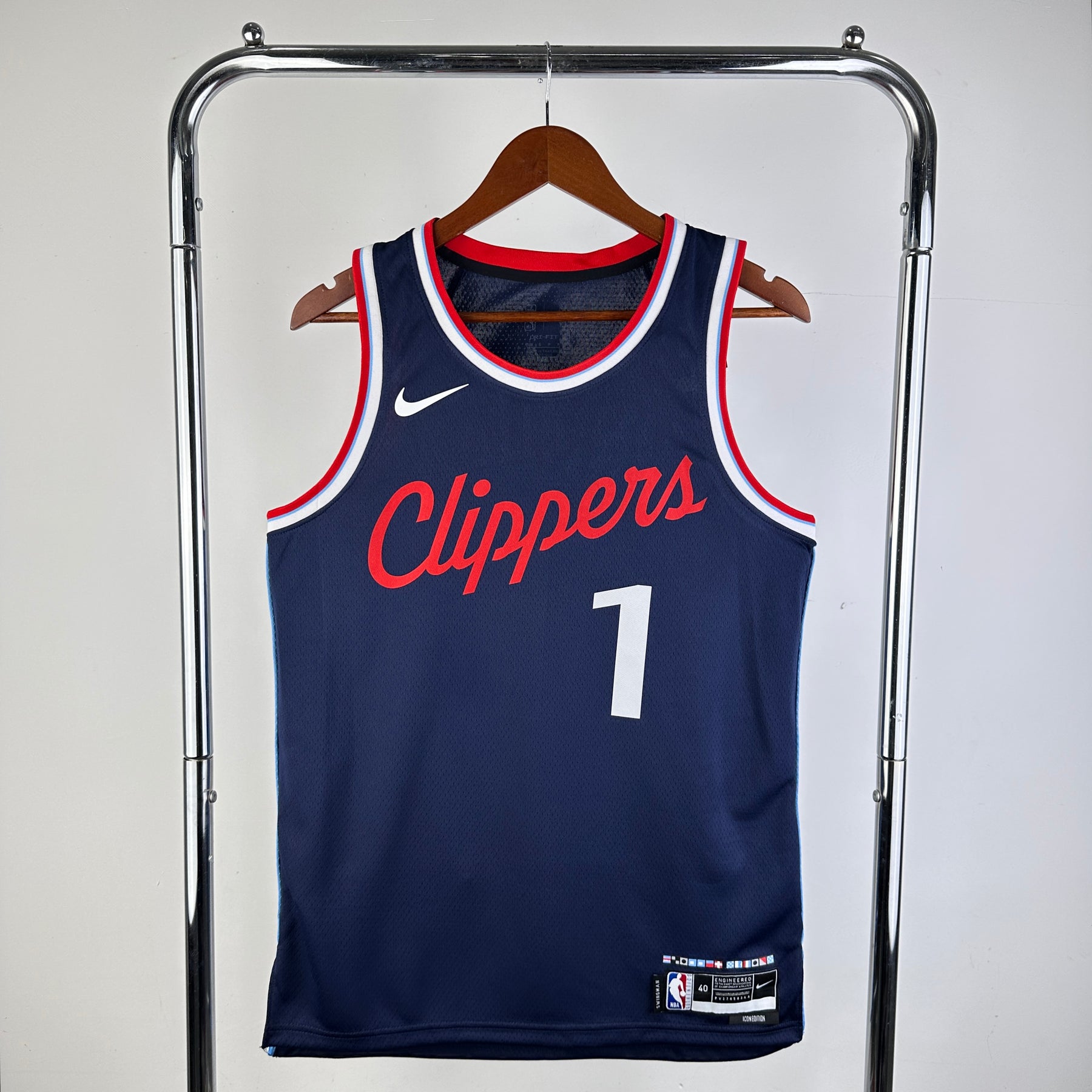NBA JERSEY CLIPPERS BLUE 24/25