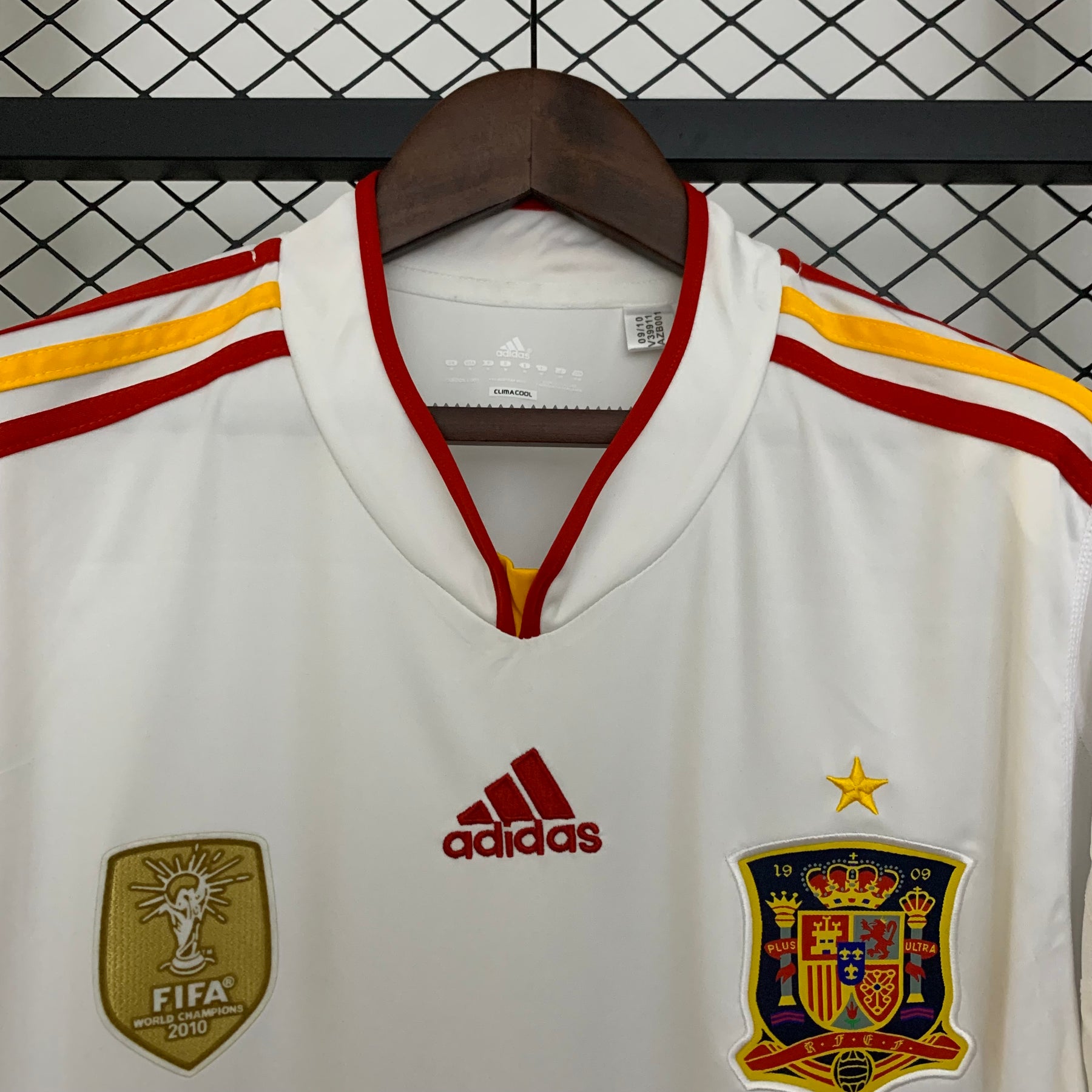 CAMISA RETRÔ ESPANHA AWAY 2011