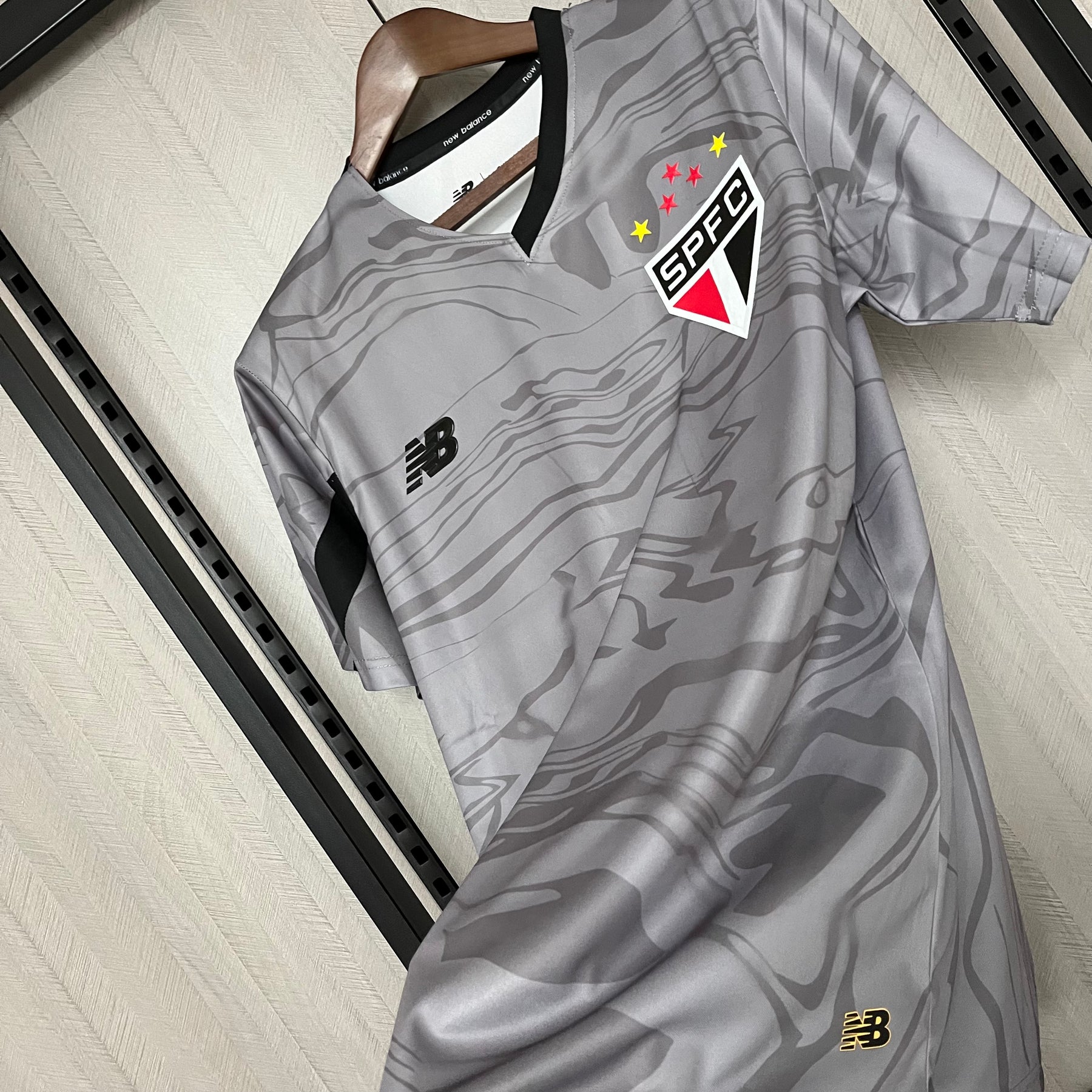 CAMISA SÃO PAULO TREINO CINZA 24/25