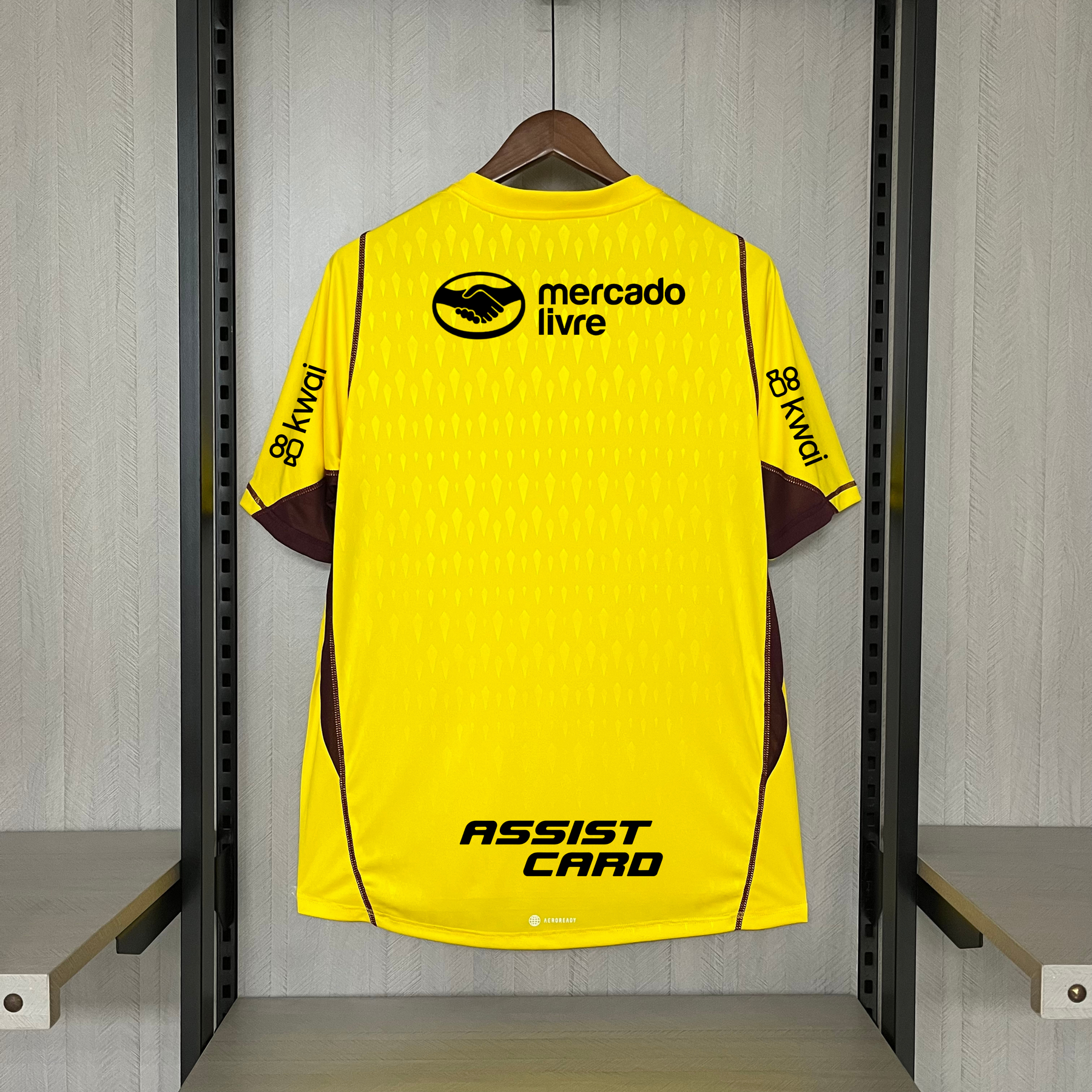 CAMISA FLAMENGO GOLEIRO AMARELO 24/25