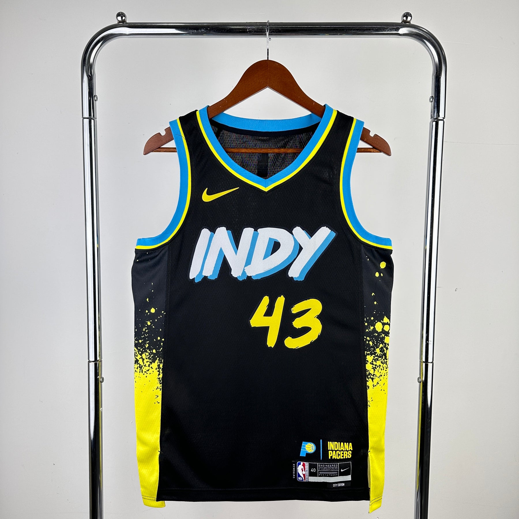 NBA INDIANA PACERS BLACK CITY EDITION 23/24