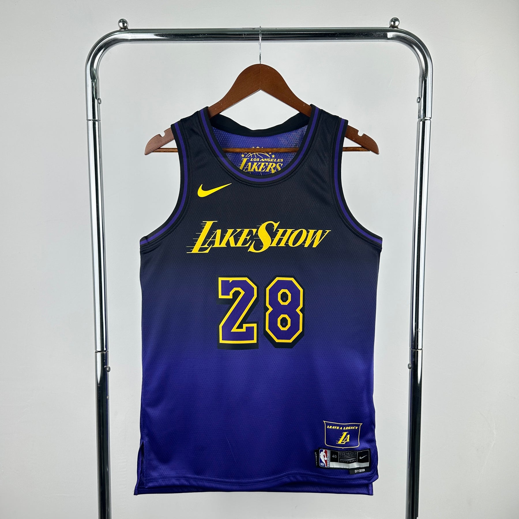 NBA JERSEY LAKERS CITY EDITION LAKE SHOW 24/25