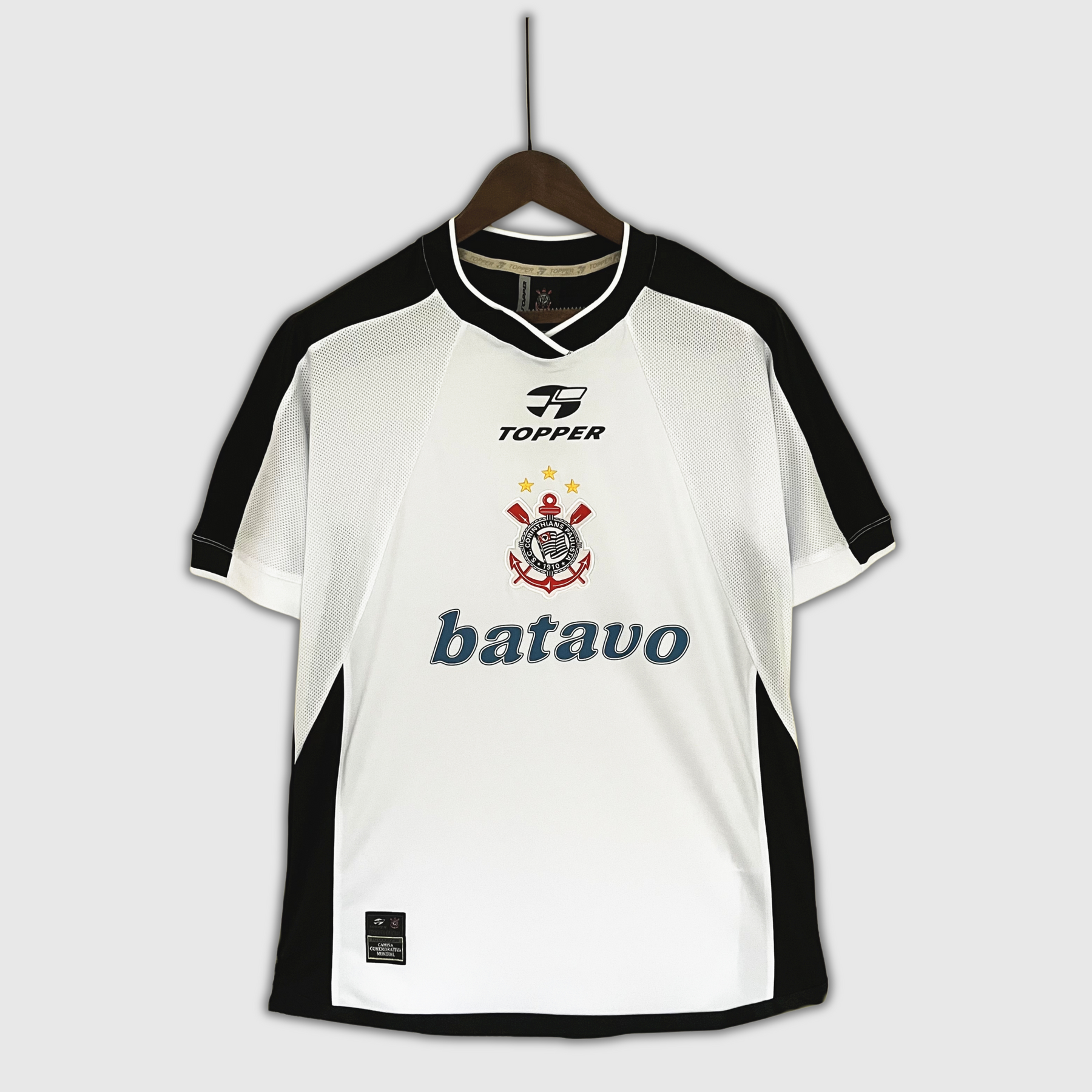 CAMISA CORINTHIANS RETRÔ HOME 2000