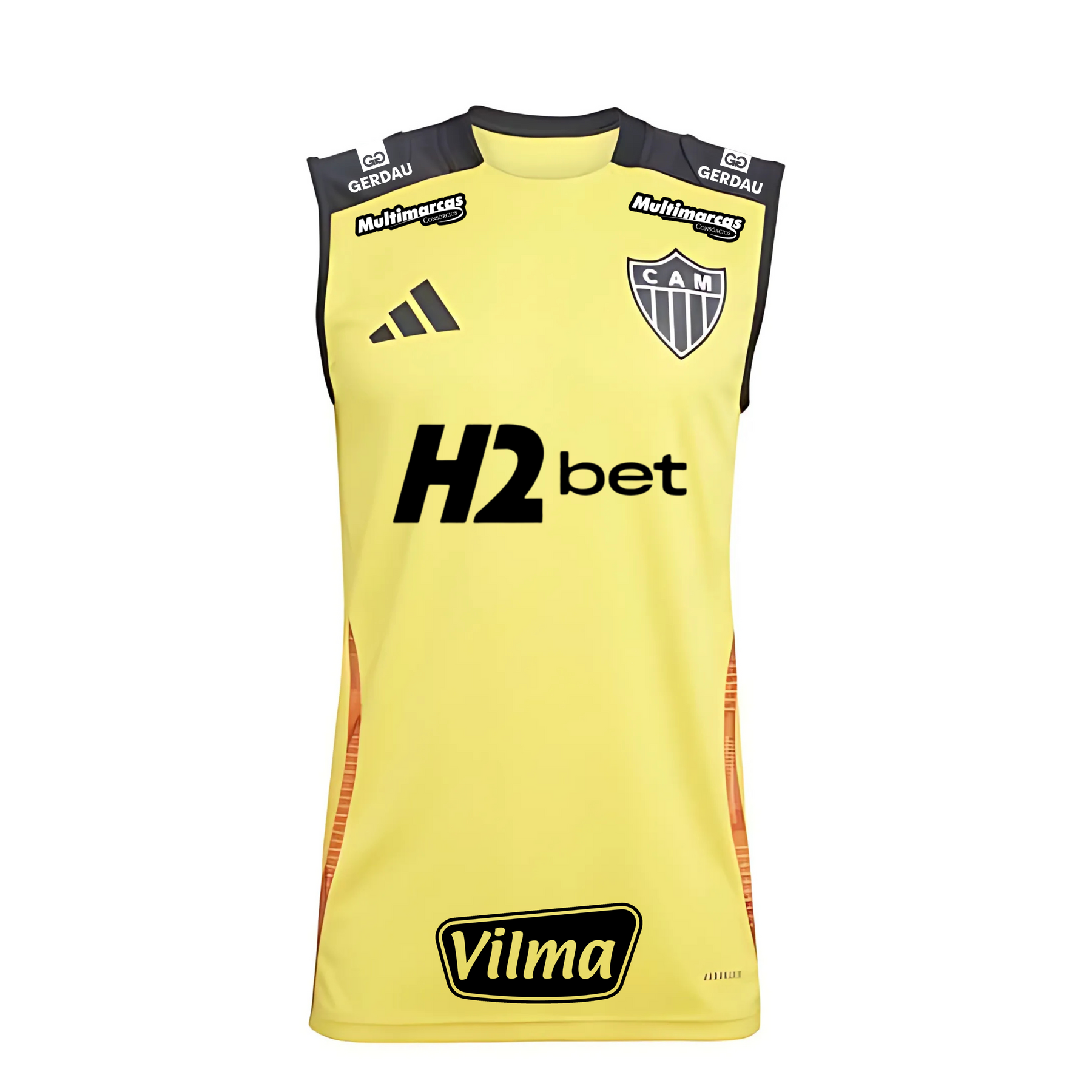 CAMISETA ATLÉTICO MINEIRO TREINO YELLOW 25/26