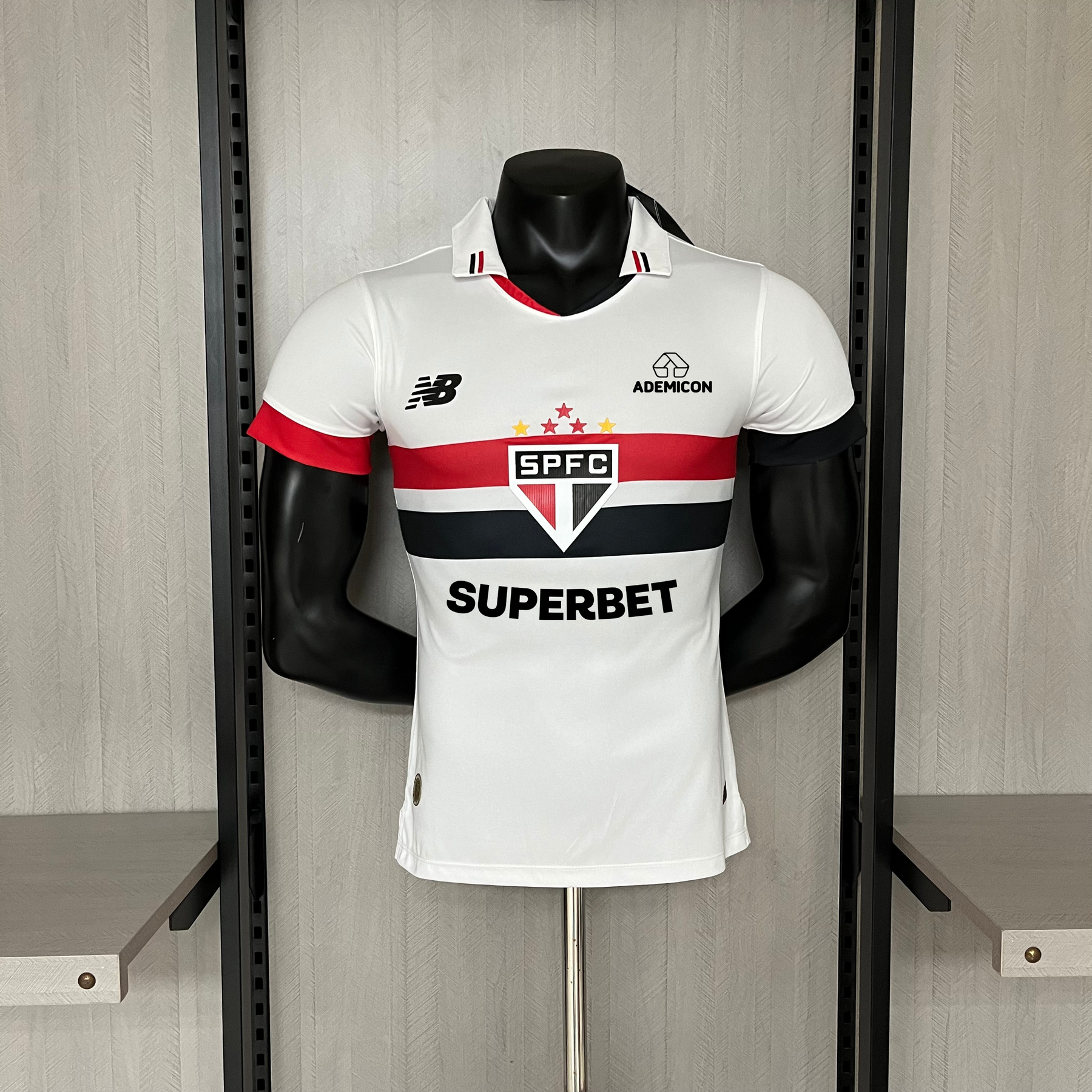 CAMISA SÃO PAULO VERSÃO JOGADOR HOME 24/25