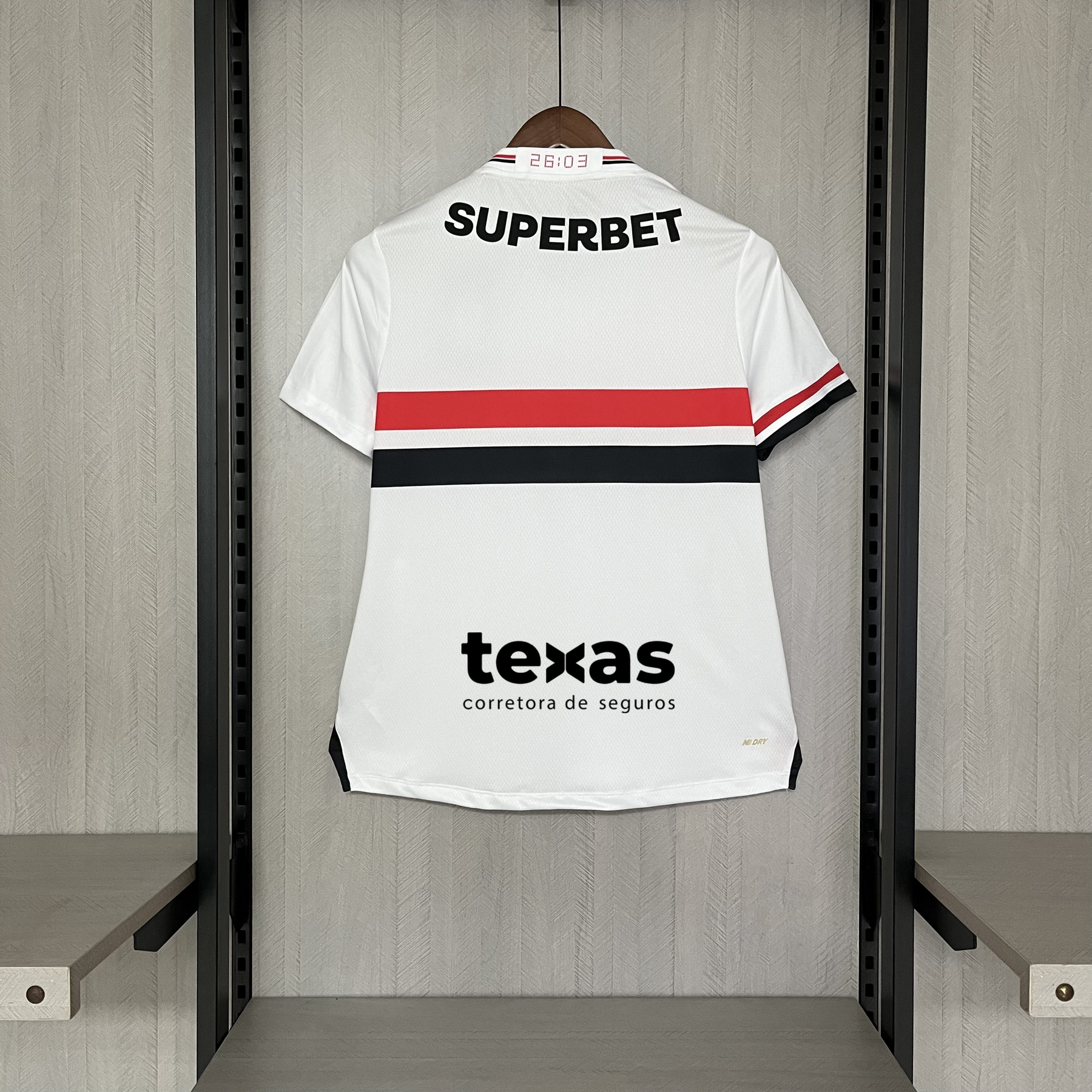 CAMISA FEMININA SÃO PAULO HOME 25/26