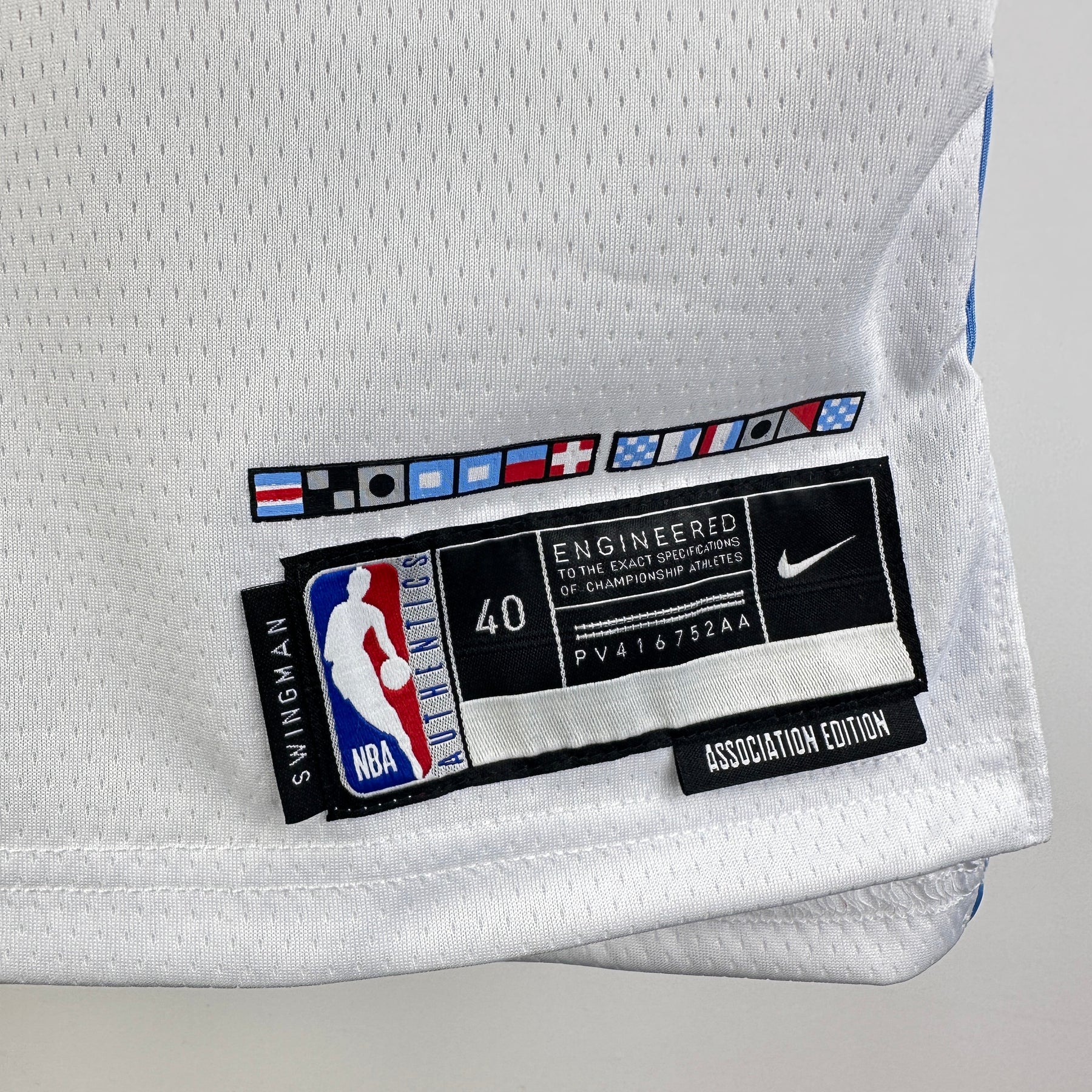 NBA JERSEY CLIPPERS WHITE 24/25