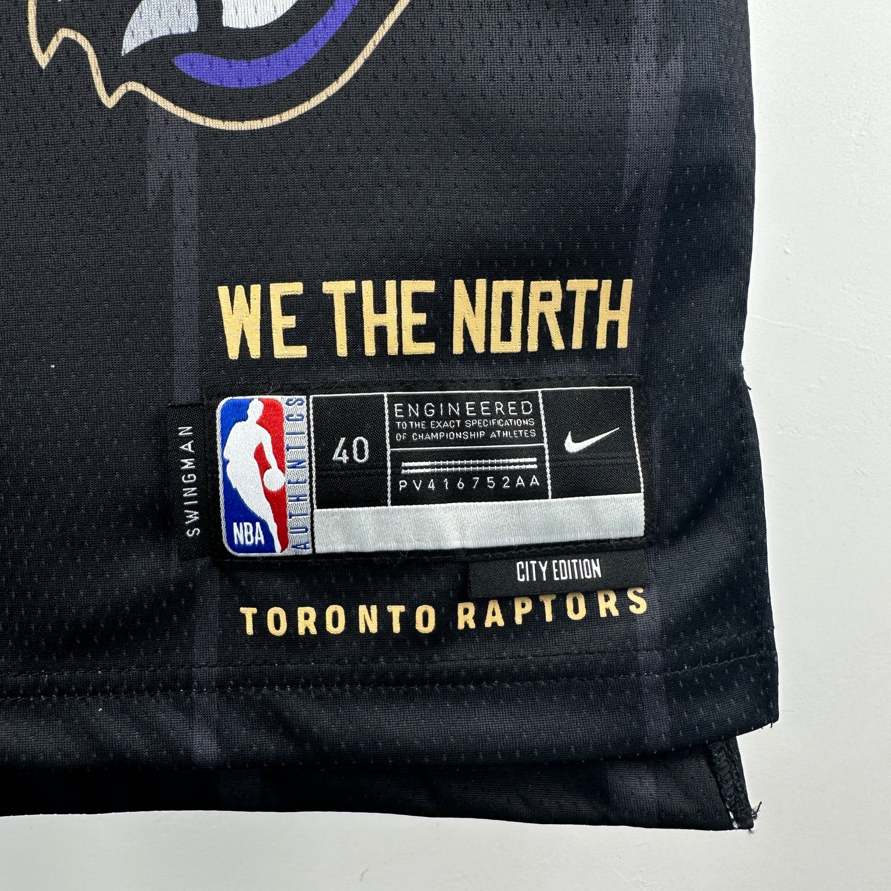 NBA JERSEY RAPTORS CITY EDITION 24/25