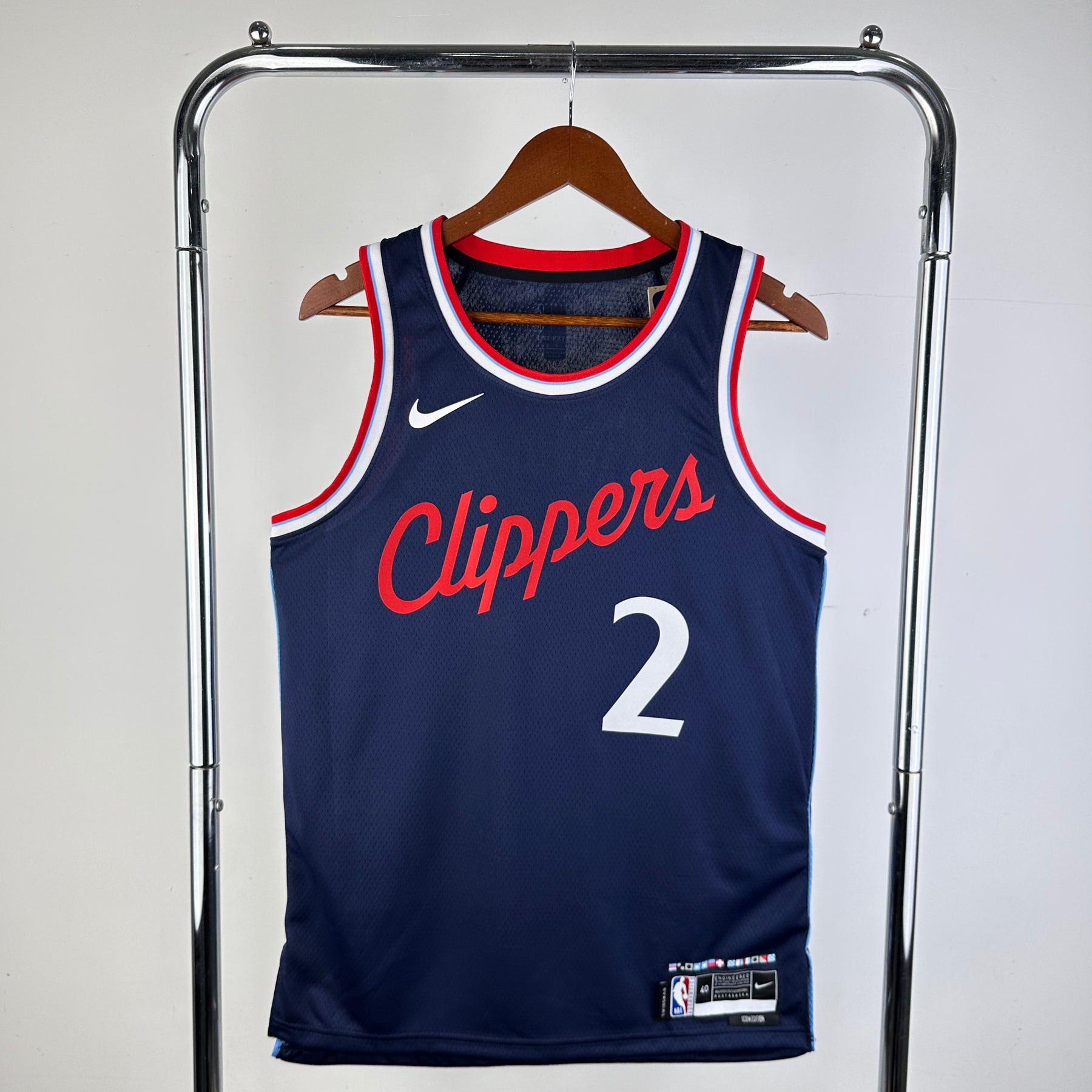 NBA JERSEY CLIPPERS BLUE 24/25