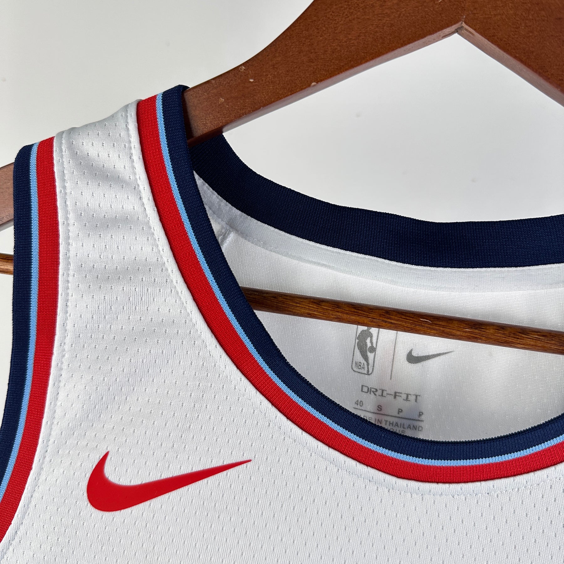 NBA JERSEY CLIPPERS WHITE 24/25