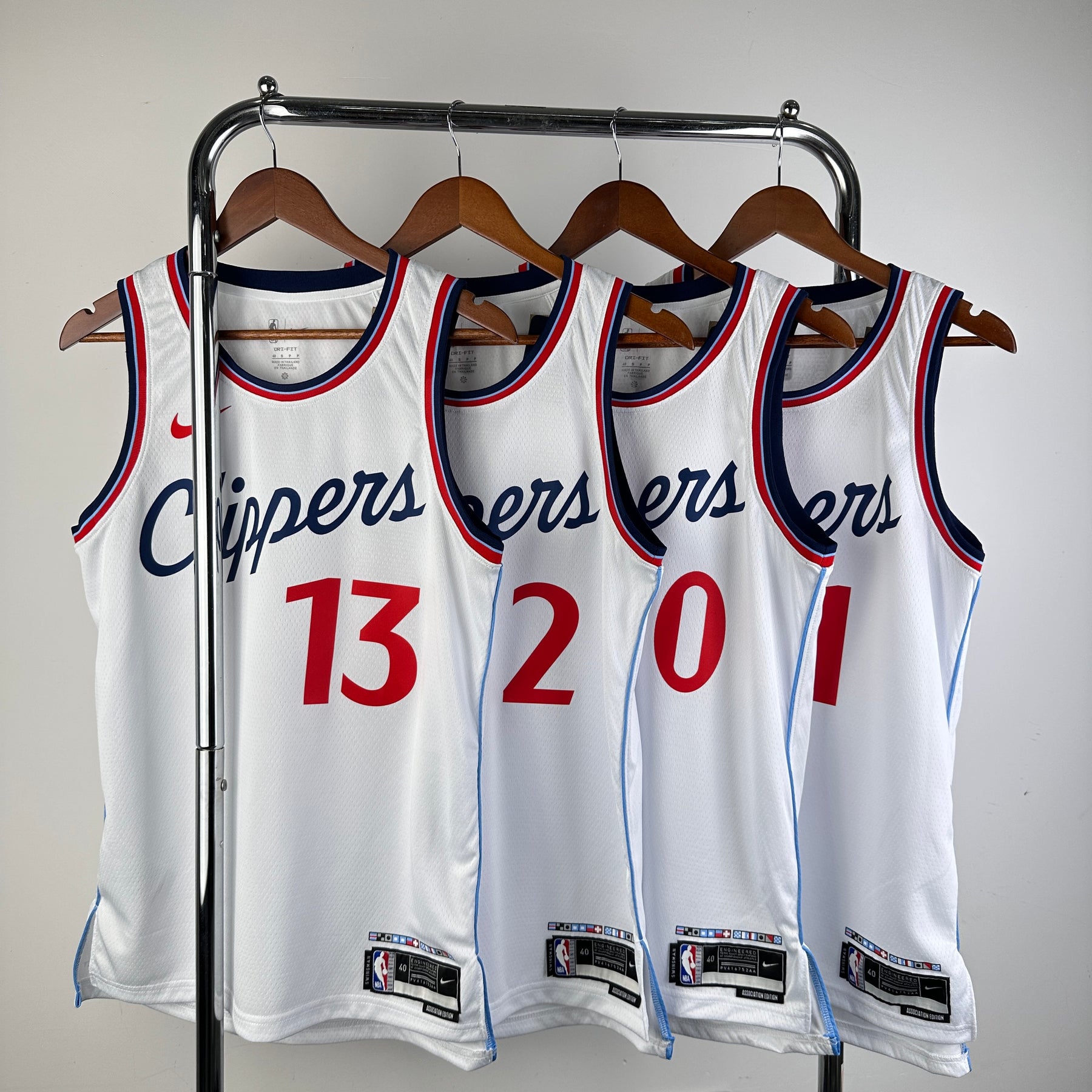 NBA JERSEY CLIPPERS WHITE 24/25