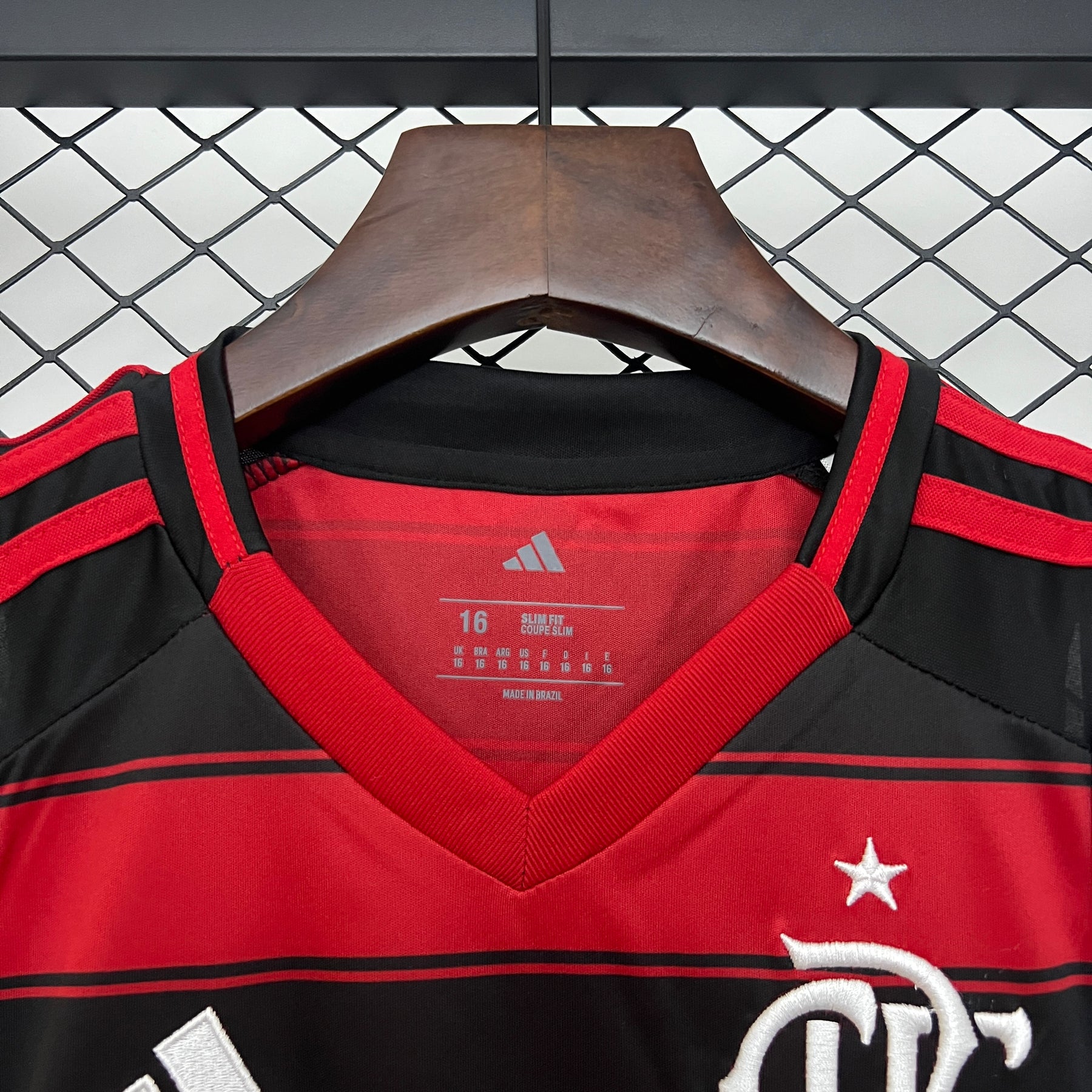 KIT INFANTIL CAMISETA FLAMENGO HOME 25/26