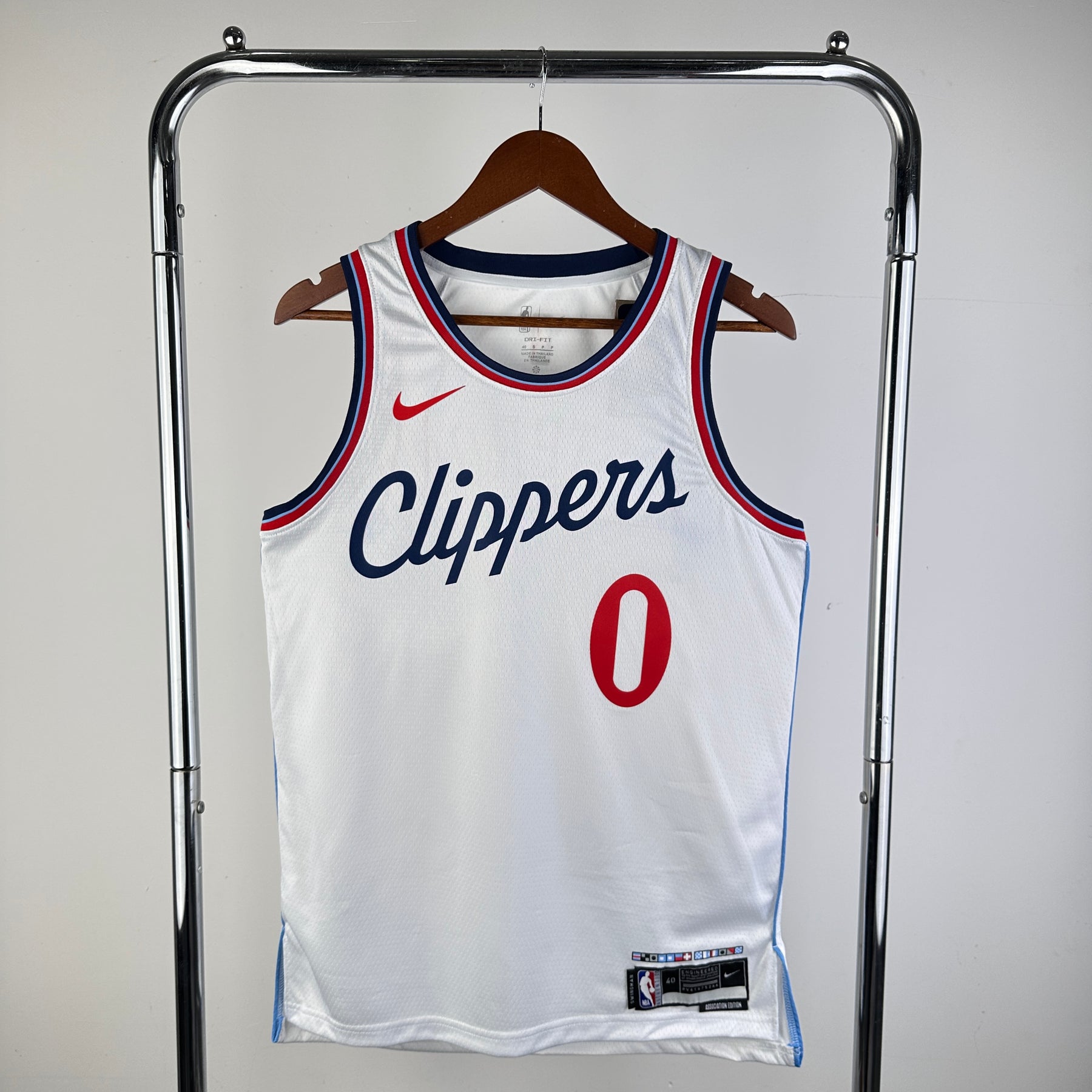 NBA JERSEY CLIPPERS WHITE 24/25