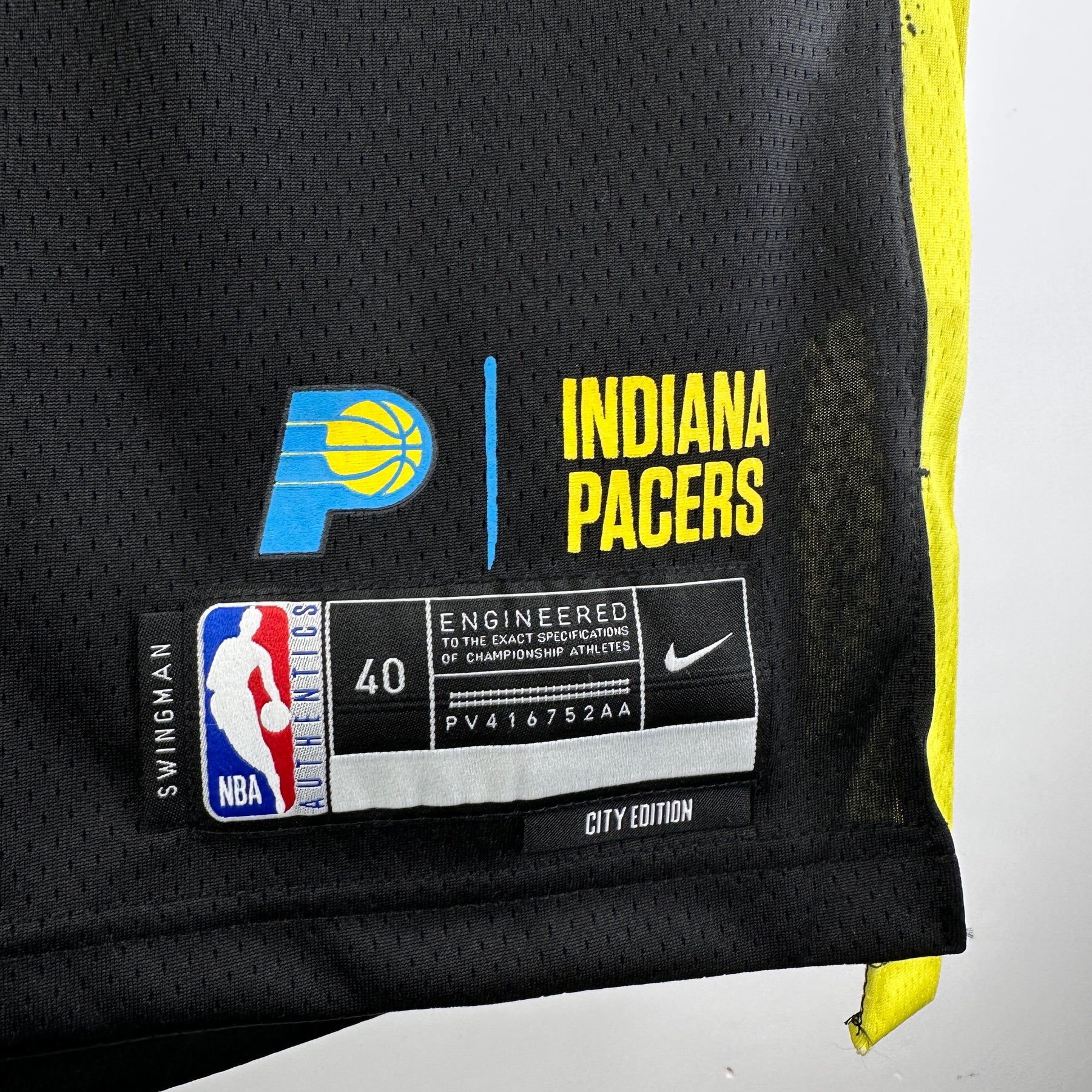 NBA INDIANA PACERS BLACK CITY EDITION 23/24