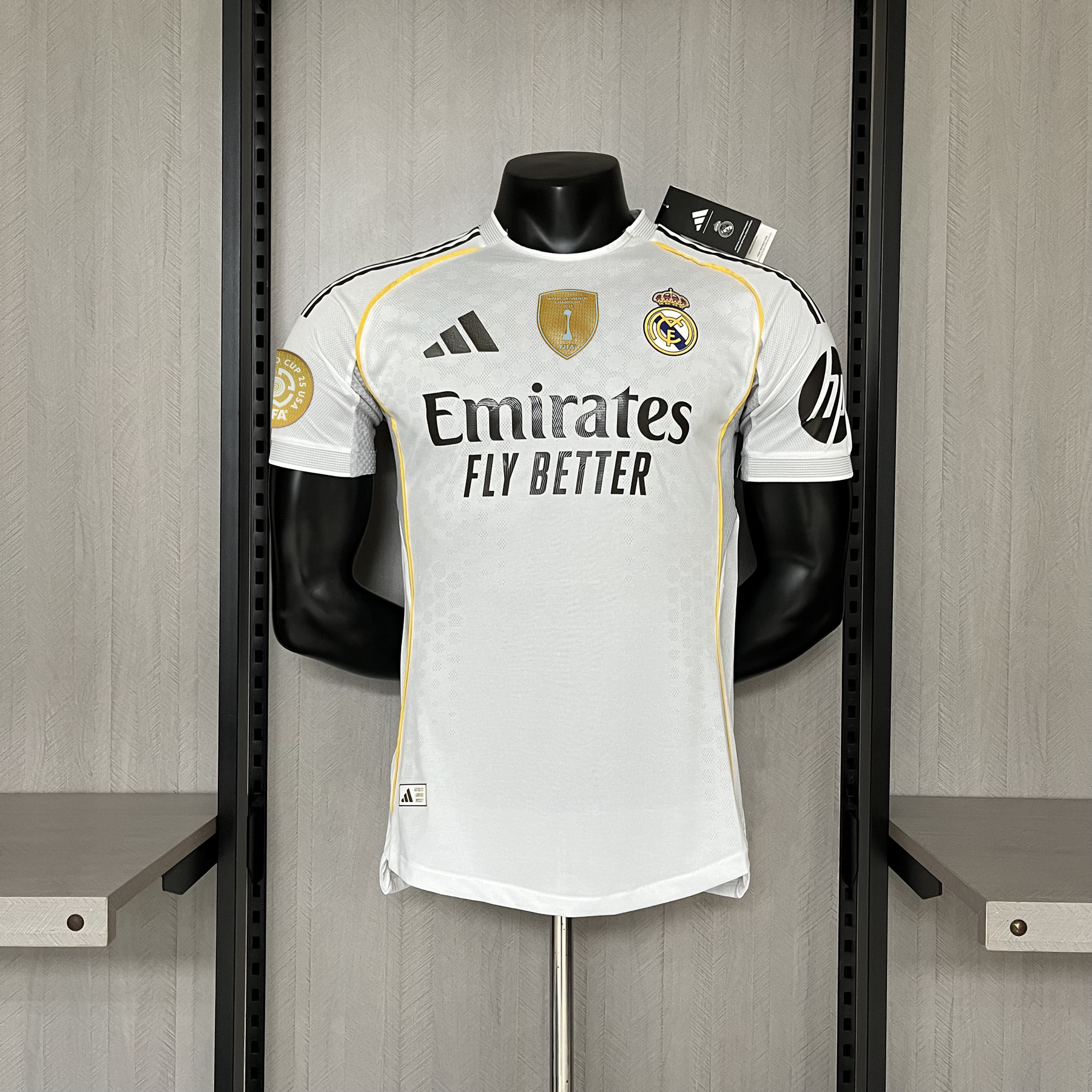 CAMISA REAL MADRID VERSÃO JOGADOR HOME 25/26