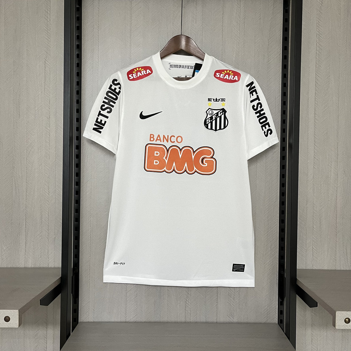 CAMISA SANTOS RETRÔ HOME 2011/12