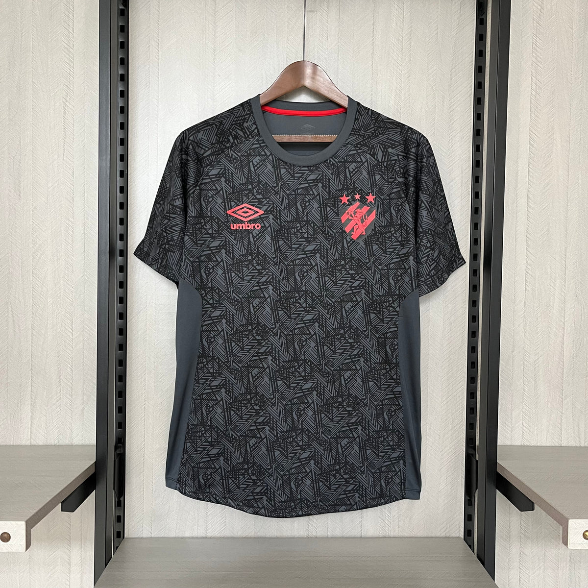 CAMISA SPORT CLUBE RECIFE TREINO BLACK 24/25