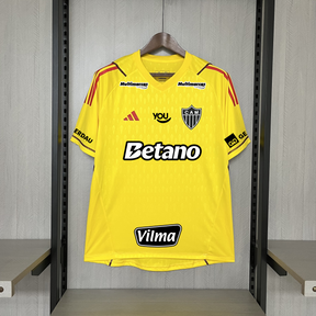 CAMISA ATLÉTICO MINEIRO GOLEIRO AMARELO 24/25