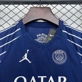 KIT INFANTIL MANGA LONGA PSG FOURTH 24/25