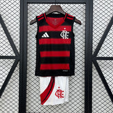 KIT INFANTIL CAMISETA FLAMENGO HOME 25/26