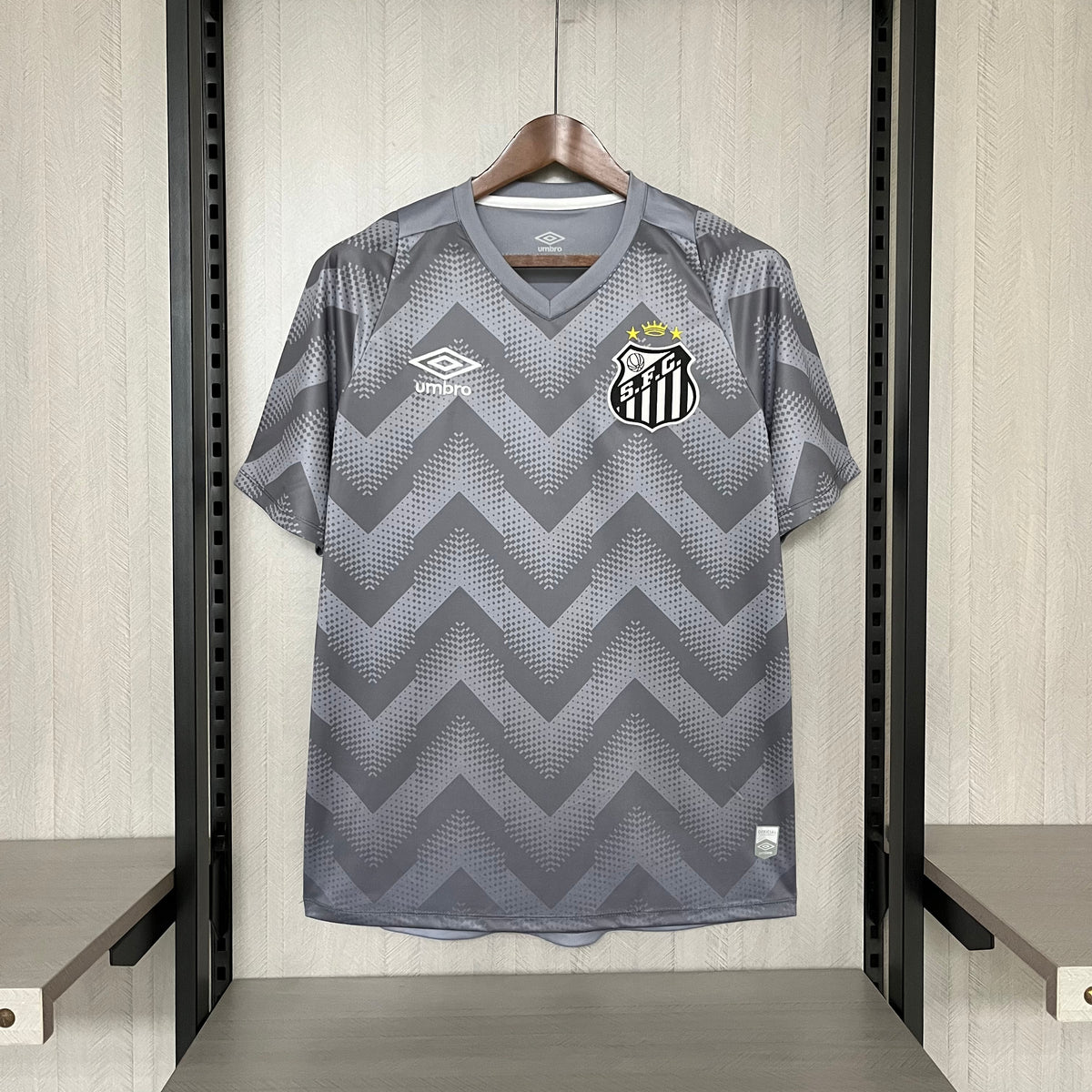 CAMISA SANTOS GOLEIRO CINZA 24/25