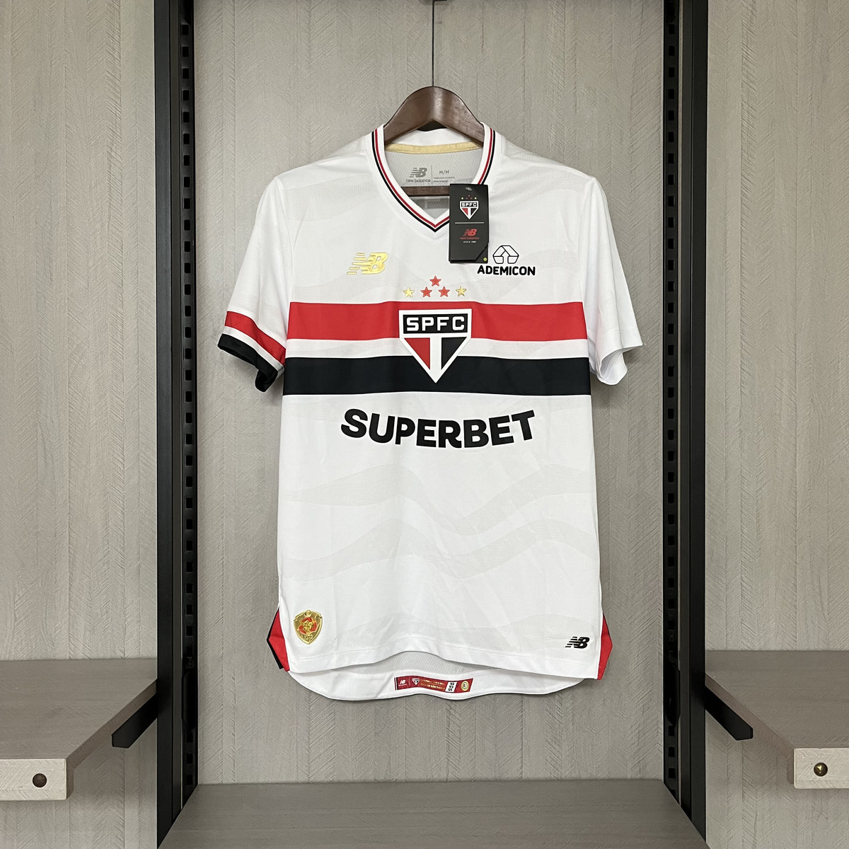 CAMISA SÃO PAULO VERSÃO JOGADOR HOME 25/26