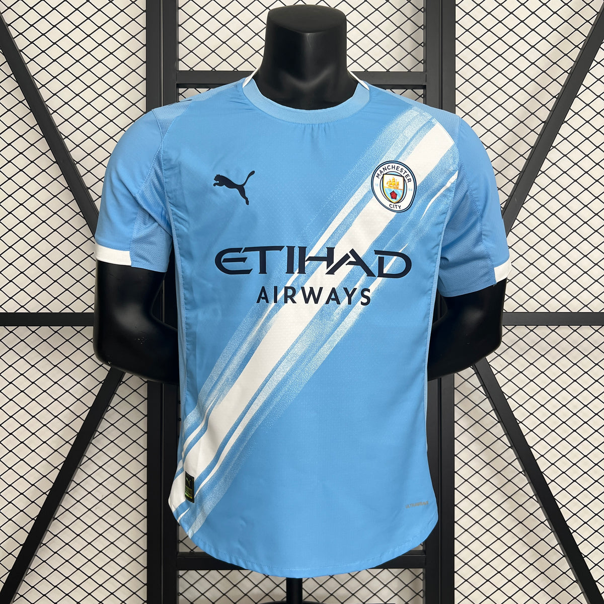 CAMISA MANCHESTER CITY VERSÃO JOGADOR HOME 25/26
