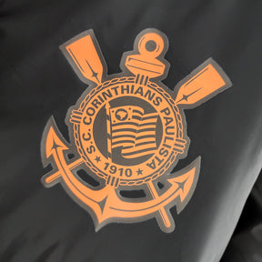 PARKA CORINTHIANS BLACK & ORANGE 22/23