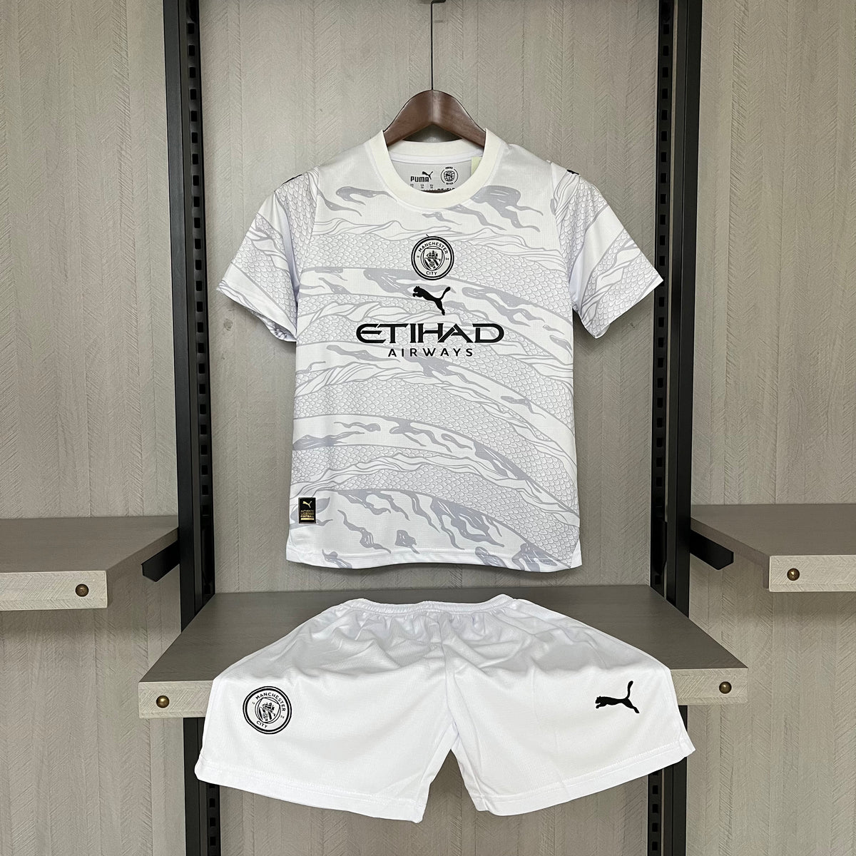 KIT INFANTIL MANCHESTER CITY ANO NOVO CHINÊS 23/24