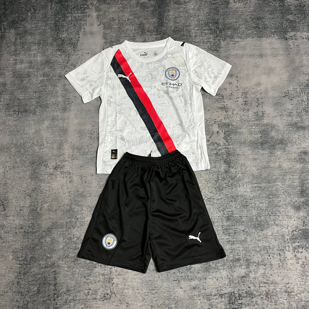 KIT INFANTIL MANCHESTER CITY AWAY 25/26