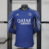 CAMISA MANGA LONGA PSG VERSÃO JOGADOR FOURTH 24/25