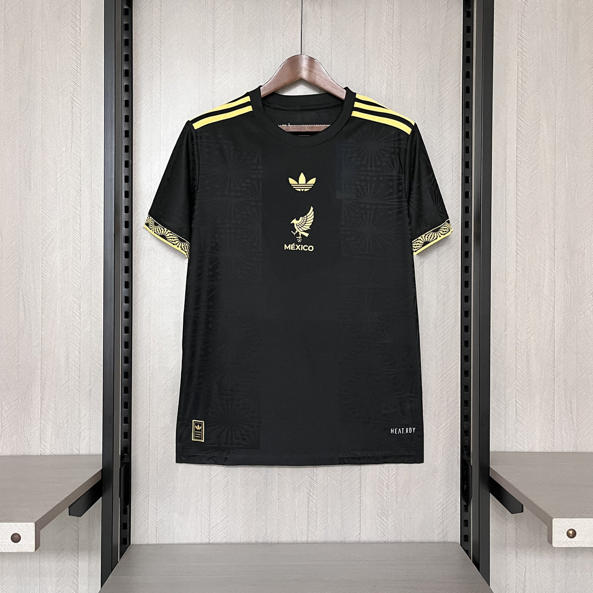 CAMISA VERSÃO JOGADOR MÉXICO BLACK 25/26