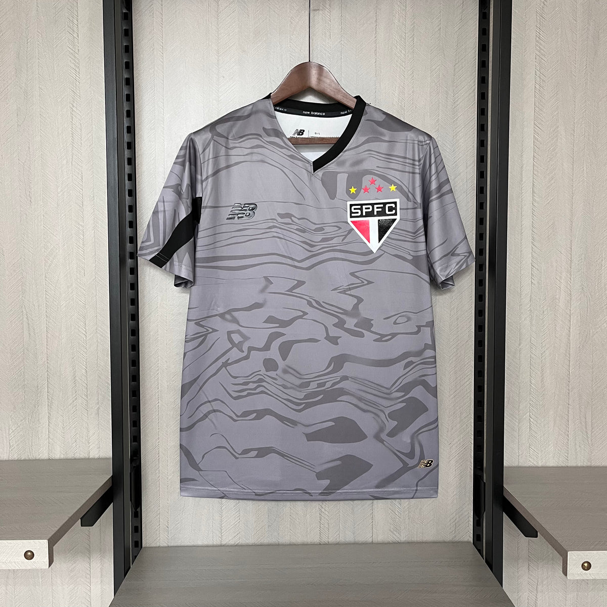CAMISA SÃO PAULO TREINO CINZA 24/25