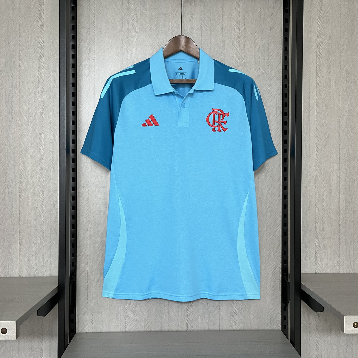 CAMISA POLO FLAMENGO AZUL 25/26