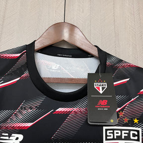 CAMISA SÃO PAULO TREINO BLACK 24/25