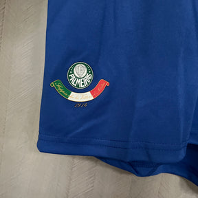 CAMISA RETRÔ PALMEIRAS SAVÓIA BLUE MANGA LONGA 2009/10