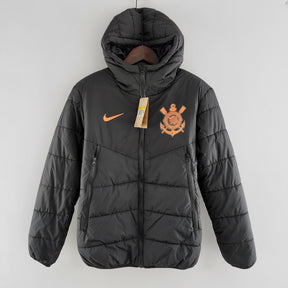 PARKA CORINTHIANS BLACK & ORANGE 22/23