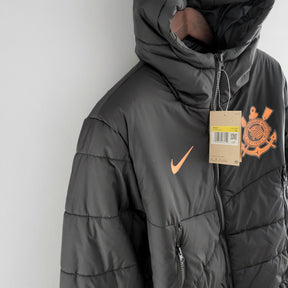 PARKA CORINTHIANS BLACK & ORANGE 22/23