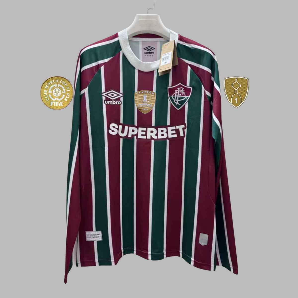 CAMISA MANGA LONGA FLUMINENSE HOME 25/26