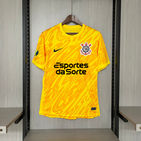 CAMISA CORINTHIANS GOLEIRO YELLOW 24/25