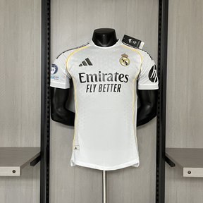 CAMISA REAL MADRID VERSÃO JOGADOR HOME 25/26
