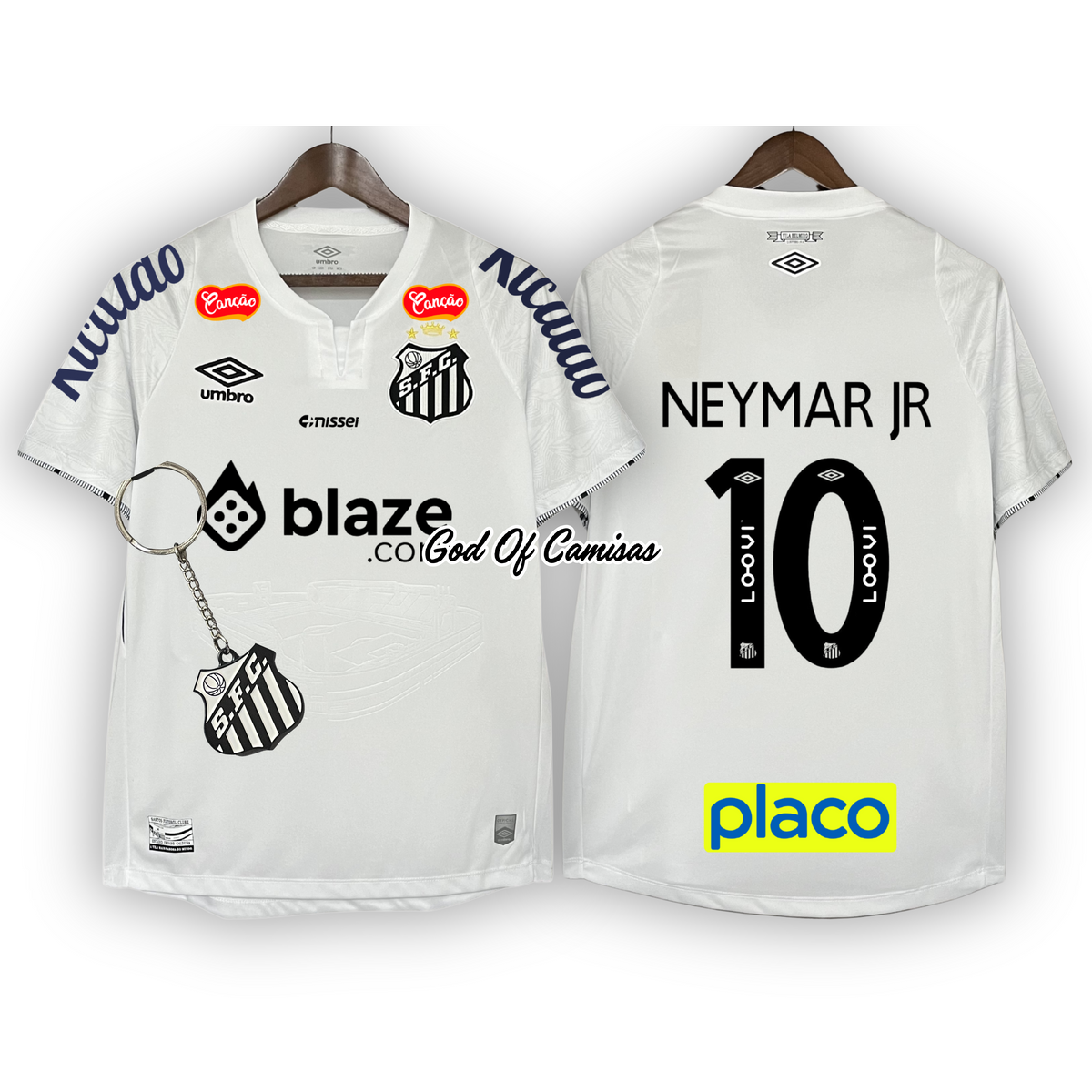 CAMISA SANTOS & NEYMAR JR HOME 24/25