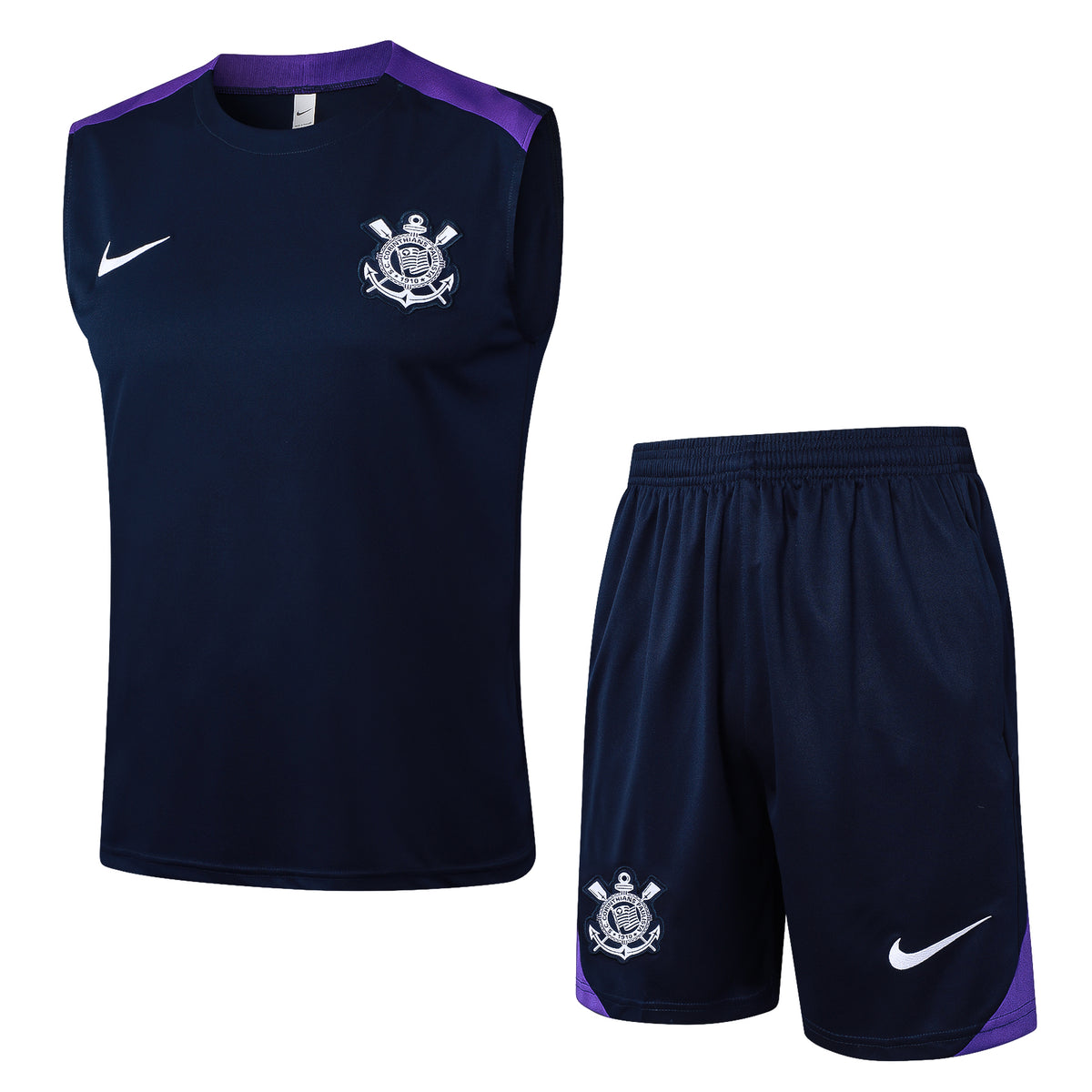 KIT DE TREINO CAMISETA CORINTHIANS BLUE 25/26