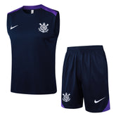 KIT DE TREINO CAMISETA CORINTHIANS BLUE 25/26