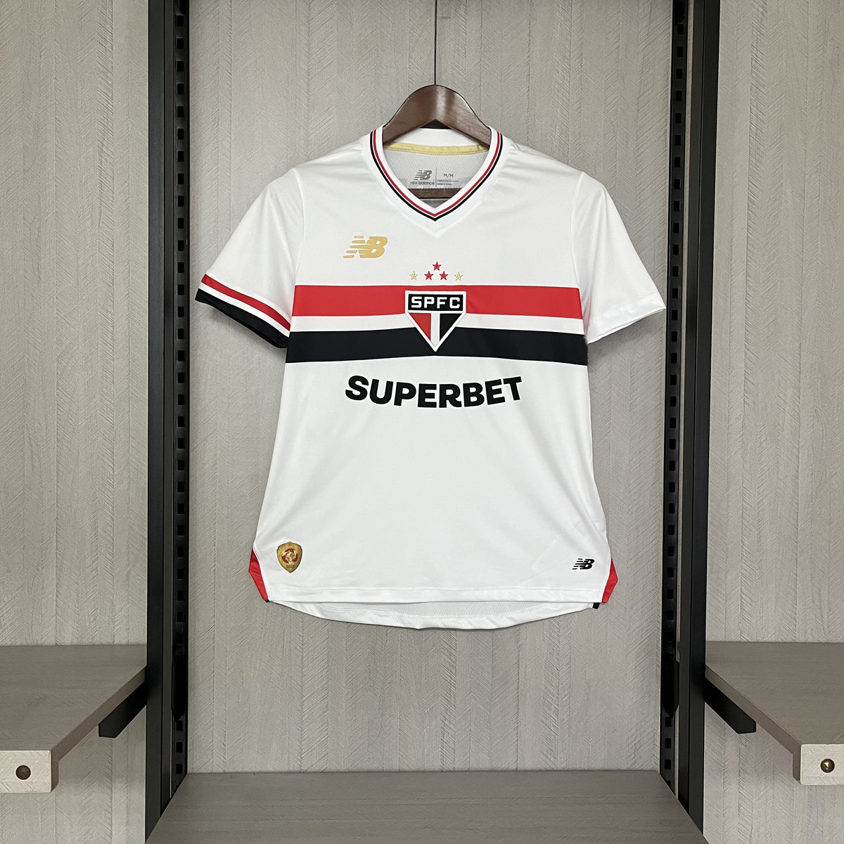 CAMISA FEMININA SÃO PAULO HOME 25/26