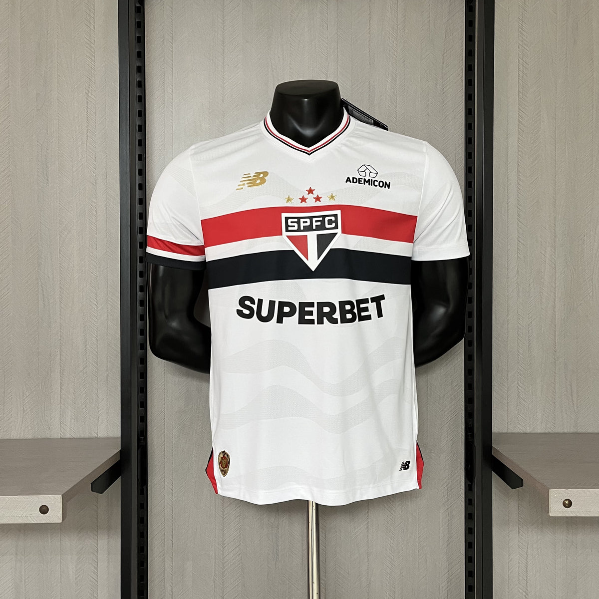 CAMISA SÃO PAULO VERSÃO JOGADOR HOME 25/26